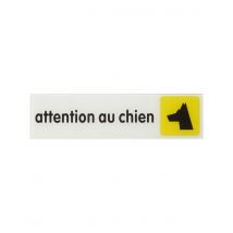 Thirard - Plaque De Signalisation Attention Au Chien, Plexiglass Adhésif, 170x45mm