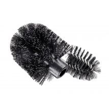 Cartouche Brosse Pour Toilette Noir Avec Nettoyage, Wenko, Wenko