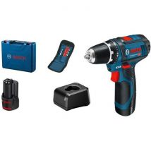 Bosch Professional - Perceuse visseuse sans-fil BOSCH PROFESSIONAL - GSR 12V-15 2 batteries 2.0Ah