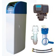 Adoucisseur D'eau Pentair 30 L Vanne Fleck 5600 Sxt Complet Avec Kit D'installation Et Mise En Service