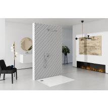Otitec - Receveur De Douche En Acrylique Blanc - Rectangulaire - Cres - 90 X 80