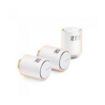 Netatmo "Smart Radiator Valve" - lot de 3 têtes thermostatiques additionnelles pour "Smart Thermostat" ou "Starter Pack"