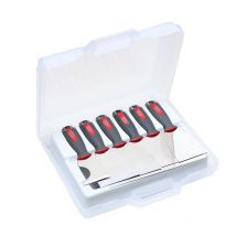 L'outil Parfait - Valise d'outils pour plaquiste avec riflard et cinq spatules de lissage - OUTILT PARFAIT 80117