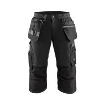 Blakläder - Pantacourt +stretch Noir | 159713439900 - Blaklader