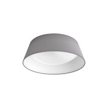 Philips - Plafonnier LED d'intérieur PHILIPS - EyeComfort - 34cm - 14W - 1100 lumens - 3000K - métal gris - 93534