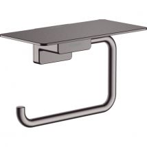 Hansgrohe Addstoris Porte-papier Toilette Avec Tablette Brushed Black Chrome