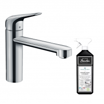 Robinet De Cuisine Hansgrohe Focus M42 120 Chromé + Nettoyant Briochin