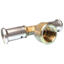Henco - Té Femelle Laiton Multicouche À Sertir Th Ou Be Ø16x2.0-1/2-16x2.0
