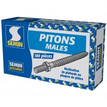 Pitons Mâles Semin, Boite De 100