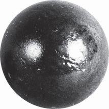 Déco Fer Forgé - Boule Pleine Lisse - Diamètre Ø25mm - Non Percée - Fer Forgé - À Souder