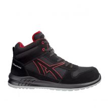 Chaussures De Sécurité Clifton Mid S3 Noir/rouge - Albatros - Taille 47