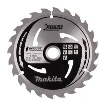 Lames "efficut" Composite Decking Makita - Ø 165 Mm X 15 Dents