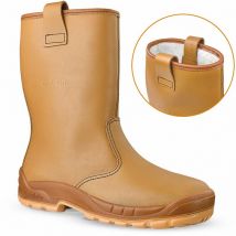 Bottes De Sécurité Fourrées Jalfrigg Sas Ci S3 Src Marron P38 Jallatte 00j0652 T38