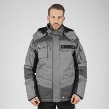 Nine Worths - Guillaumet - Parka De Travail - 2279 | Gris Chiné / Noir