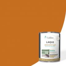 Colibri - Laque Biosourcée Pour Bois Et Métal Apprêté Orange Linotte, Aspect Velouté, 1l