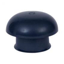 Nicoll Chapeau De Ventilation Ø100 Ardoise Moustiquaire