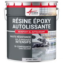 Arcane Industries - Résine epoxy autolissante sols - REVEPOXY AL Gris 4 - RAL 7047 - 25 kg - ARCANE INDUSTRIES