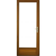 Porte Fenêtre Bois 1 Vantail H215 X L80 Tirant Gauche Côtes Tableau Gd Menuiseries