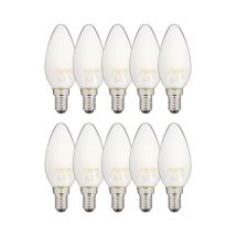 Xanlite - Lot de 10 Ampoules LED Filament B35
