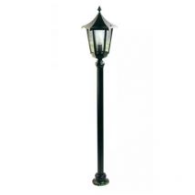 Potelet Extérieur 1 Lanterne Monaco Aric - Ip43 - E27 - 100w Max - Noir