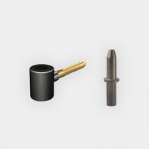 Gefradis - Gond De 14 Mm Tirefond + Axe Pour Volet Battant