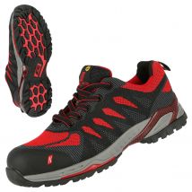 Nitras Safety Products - PRO STEP EN ISO 20345 S1P - ROUGE ET NOIR 41
