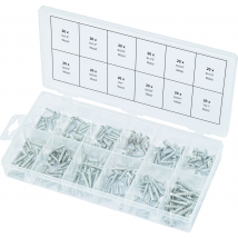 Ks Tools - KSTOOLS - Assortiment de vis auto-taraudeuses métal et bois