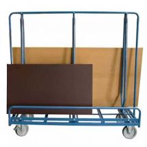 Matisere - Chariot Porte Panneaux De Grandes Tailles - Cap. 600kg - 1 Coté - Dim. 1430x250mm - 800007296
