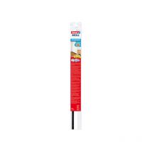 Assa Abloy - Tesa Joint Isolation Bas De Porte - Calfeutrer Bas De Porte Sol Rég Plastique Brosse 1m X 37mm X 12mm (par 5)