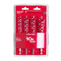 Milwaukee - MILWAUKEE 1 set de 4 mèches à spirales - 4932479477