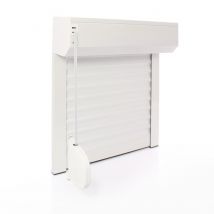 Avosdim - Volet Roulant Recoupable Sangle Alu Blanc H100 X L80 Cm