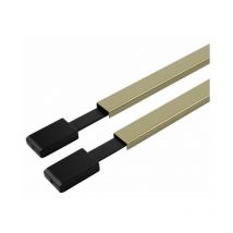 Vachette - Jeu de tringles pour serrures 3 points MULTILOCK avec cache - VACHETTE - 16501000