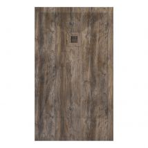 Kroos - Receveur De Douche Baobab, Finition Lisse Stone 3d, Grille De Couleur - 170 X 90 Cm