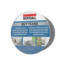 Butyband - Bande butyl autocollante - Soudal - Rouleau de 7