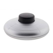 Interrupteur À Pied Bi Colore Pour Luminaire - Argent - Zenitech