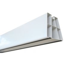 Mc Distribution - Support Au Sol Climatisation - Pvc Ivoire - Paire 210kg - Long 450mm