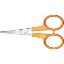 Fiskars 1005144 Ciseaux À Cranter Gauchers, Droitiers 100 Mm Orange