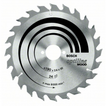 Bosch Lame De Scie Circulaire Optiline Bois Pour Scies Circulaires Main. 1