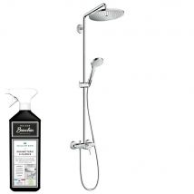 Hansgrohe - Colonne de douche mécanique HANSGROHE Croma Select S + nettoyant Briochin