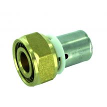 Comap Raccords Droits Pour Tubes Per À Sertir Écrou Libre Avec Joint Torique - Diamètre 20x1,9 - Série "e" Et M22 - Pexpress - 7359050u
