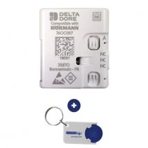 Hormann - Récepteur X3D Gateway compatible HÖRMANN + 1 porte-clés Domobip