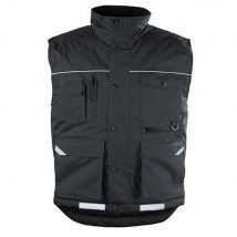Gilet Sans Manches Multipoches Coverguard Ripstop Noir M