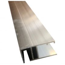 Dhaze - 2 Profils Alu Bordure 1er Prix - Ep.16mm - Long. 3ml