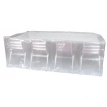 Ribimex - Housse "ecoplatinium" 90gr/m2, 250x150xh80cm Pour Table Rectan Et Chaises