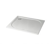 Ondée - Receveur De Douche Rectangulaire 80 X 140 Cm En Béton De Synthèse Extra-plat Coloris Blanc - Hestia Ayor