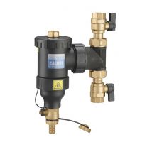Caleffi - Pot De Décantation Orientable Thermador Dirtmag 3/4" Avec Anneau Magnétique Et Vannes