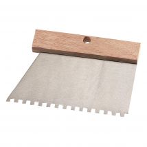 Couteau À Colle En Inox 185mm Dents 6mm - Fartools - 113914