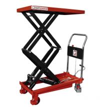 Holz-her - Chariot A Table Elevatrice A Double Ciseaux