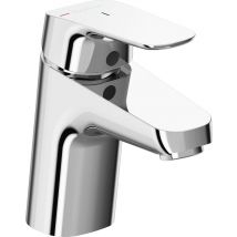 Porcher - Mitigeur Lavabo Okyris Ch3, Bec Fixe, 5l/min, Bonde Metal - Chrome