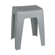 Wenko - Tabouret Pour Salle De Bain Kumba Gris